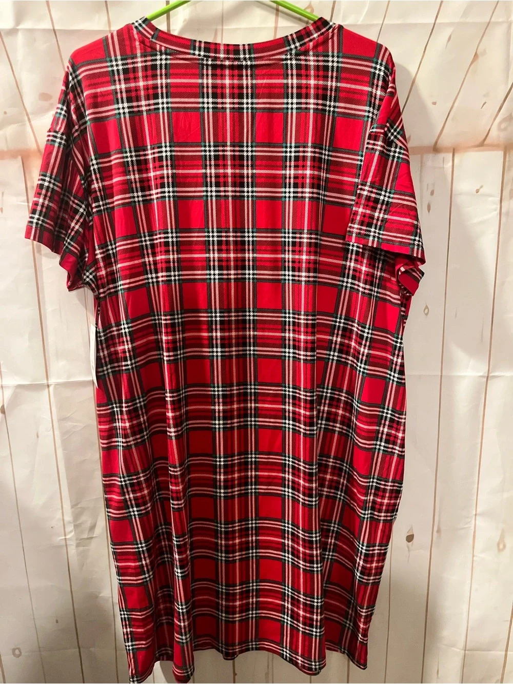 Black Bow-Print Women's Chemise Nightdress and red one